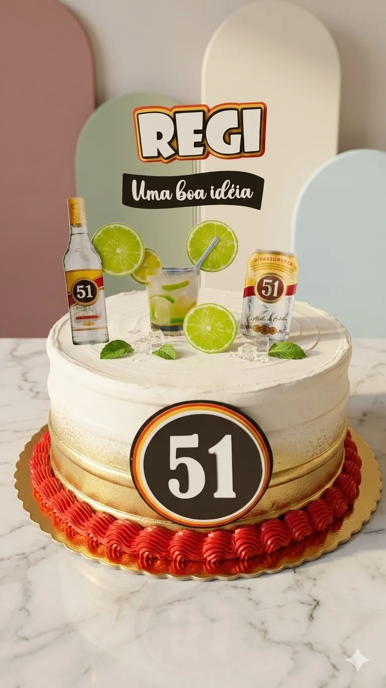 Bolo personalizado destacado